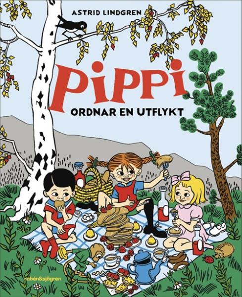 Astrid Lindgren Buch schwedisch - Pippi Långstrump Langstrumpf Ordnar En Utflykt NEU
